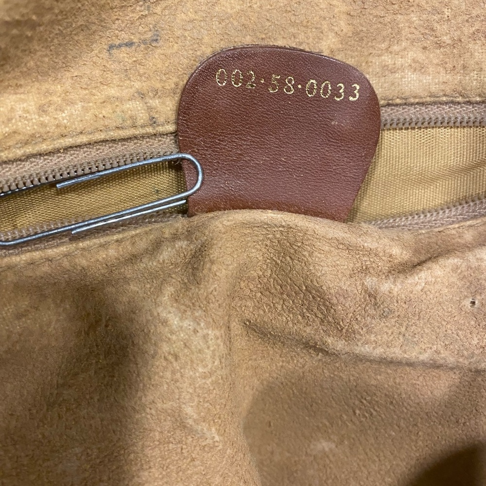 Vintage Gucci Monogram Handbag Crossbody With Shoulder Strap - Picture 11 of 16